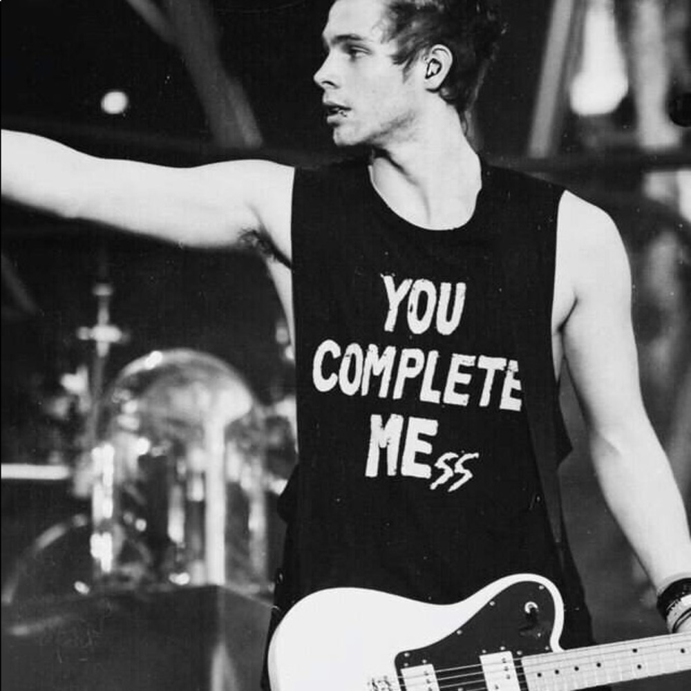 5SOS Luke Hemmings You Complete Mess Tank